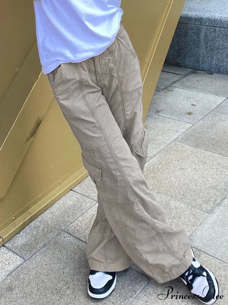 Low Waisted Y2K Grunge Baggy Jeans image 2