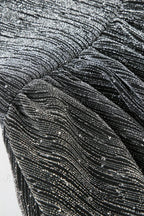 Lurex Shimmer Halter A-Line Party Dress image 4