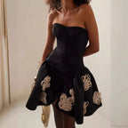 Luxury Crystal Party Bandage Dress image 2