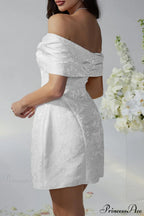 Luxury Ladylike Bow Embellished Strapless Party Dress image 2