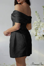 Luxury Ladylike Bow Embellished Strapless Party Dress image 7