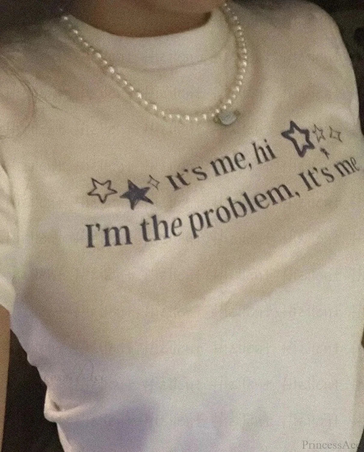 Lyrics Quote Stylish Graphic Tee image 1
