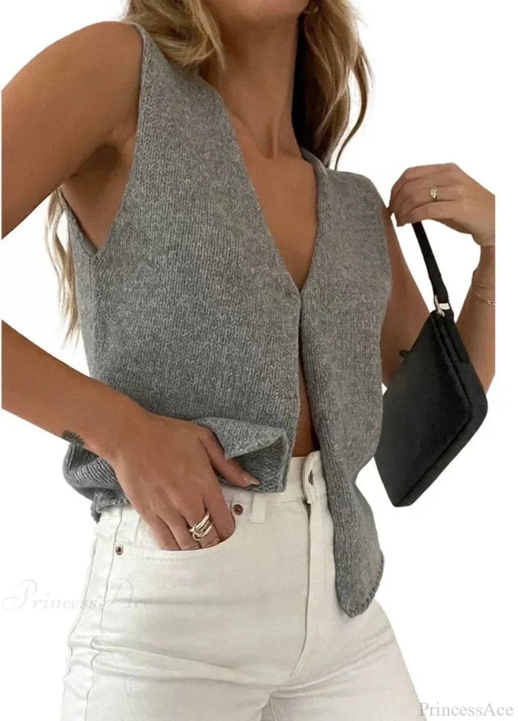 MARIA Elegant KNITTED TOP image 6