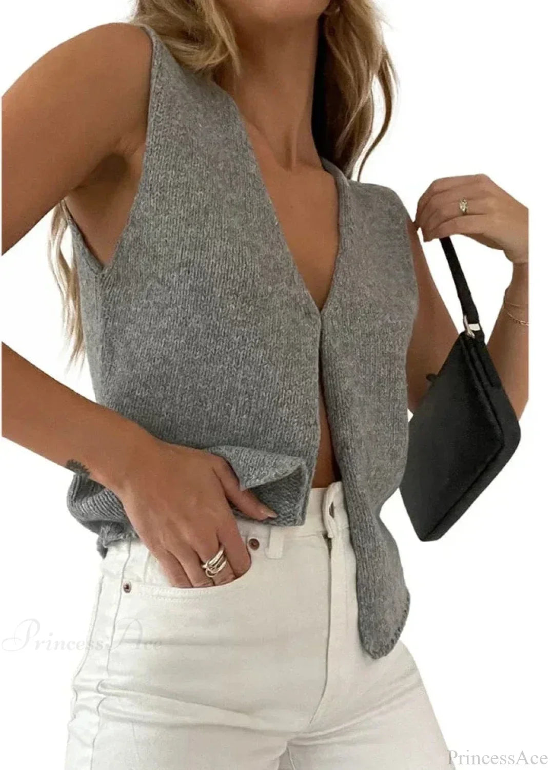 MARIA Elegant KNITTED TOP image 6