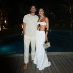 Mesh Dress White Two Piece Bikini Set image 3