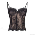 Mesh Lace Slimming Retro Sling Elegant Three Piece Set image 4