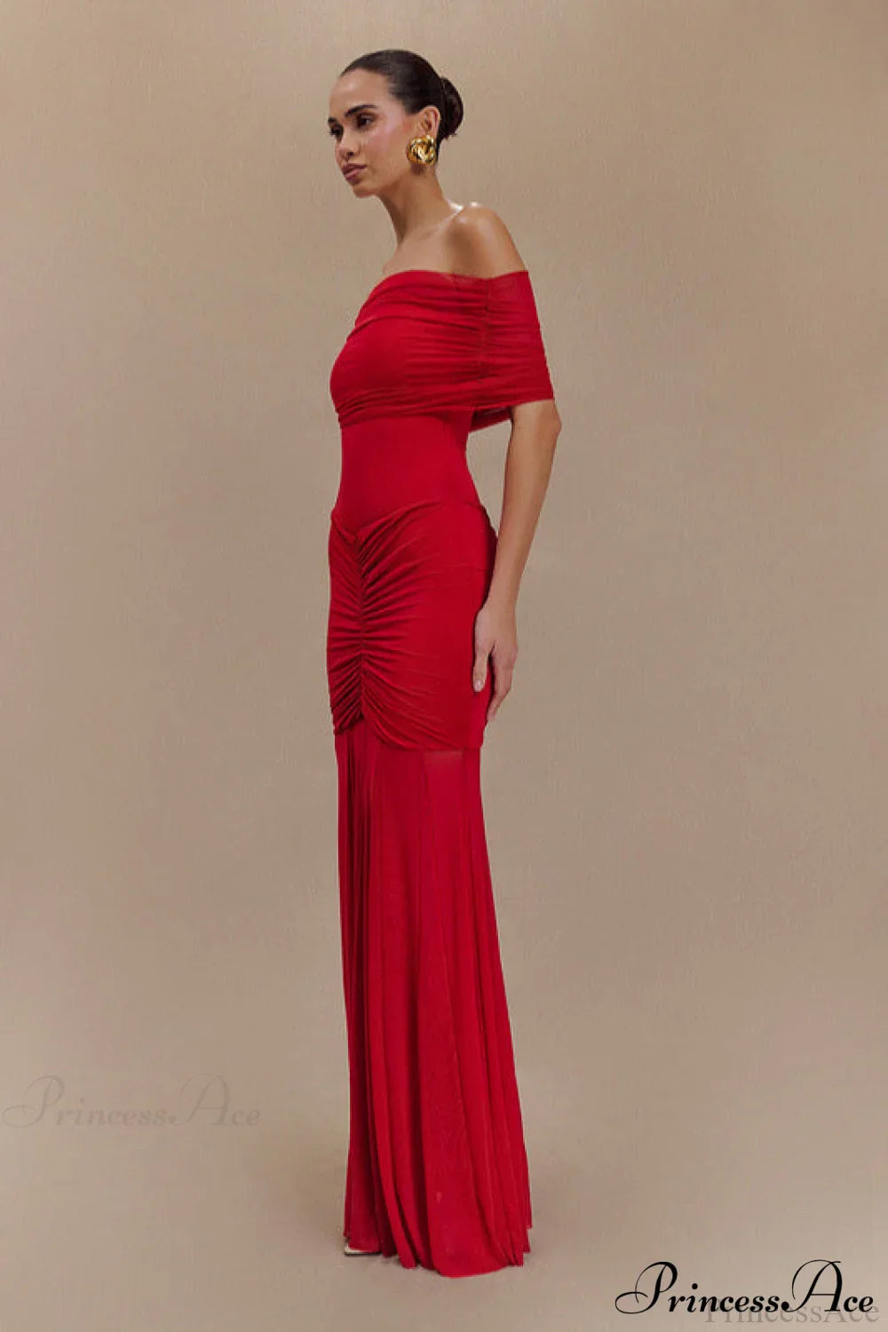 Mesh Panel Strapless Elegant Bodycon Party Dress image 9