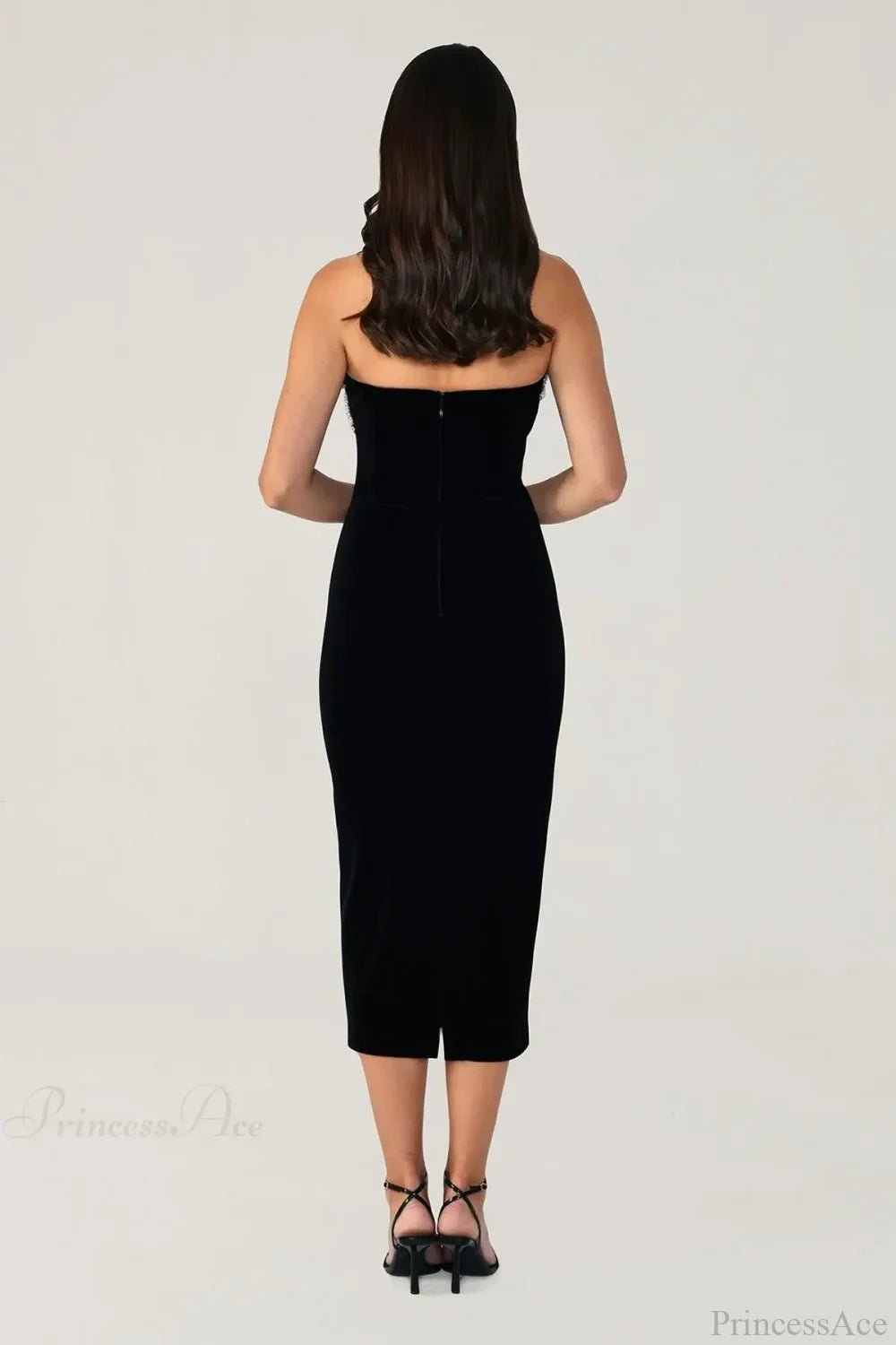 Metal Chain Black Bandage Party Dress image 4