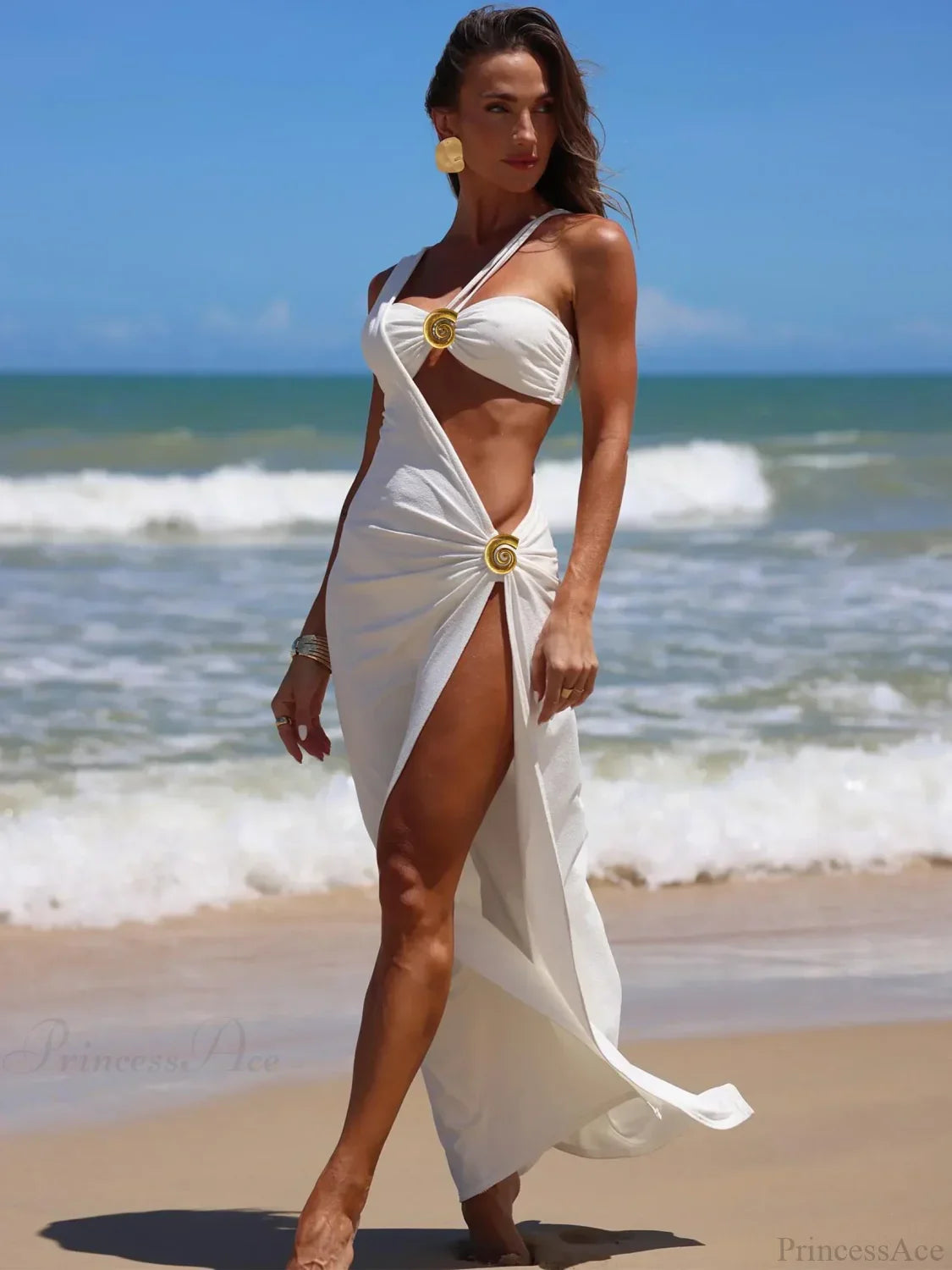 Micro Bikini Sexy One-Shoulder Swimsuit One Piece image 1