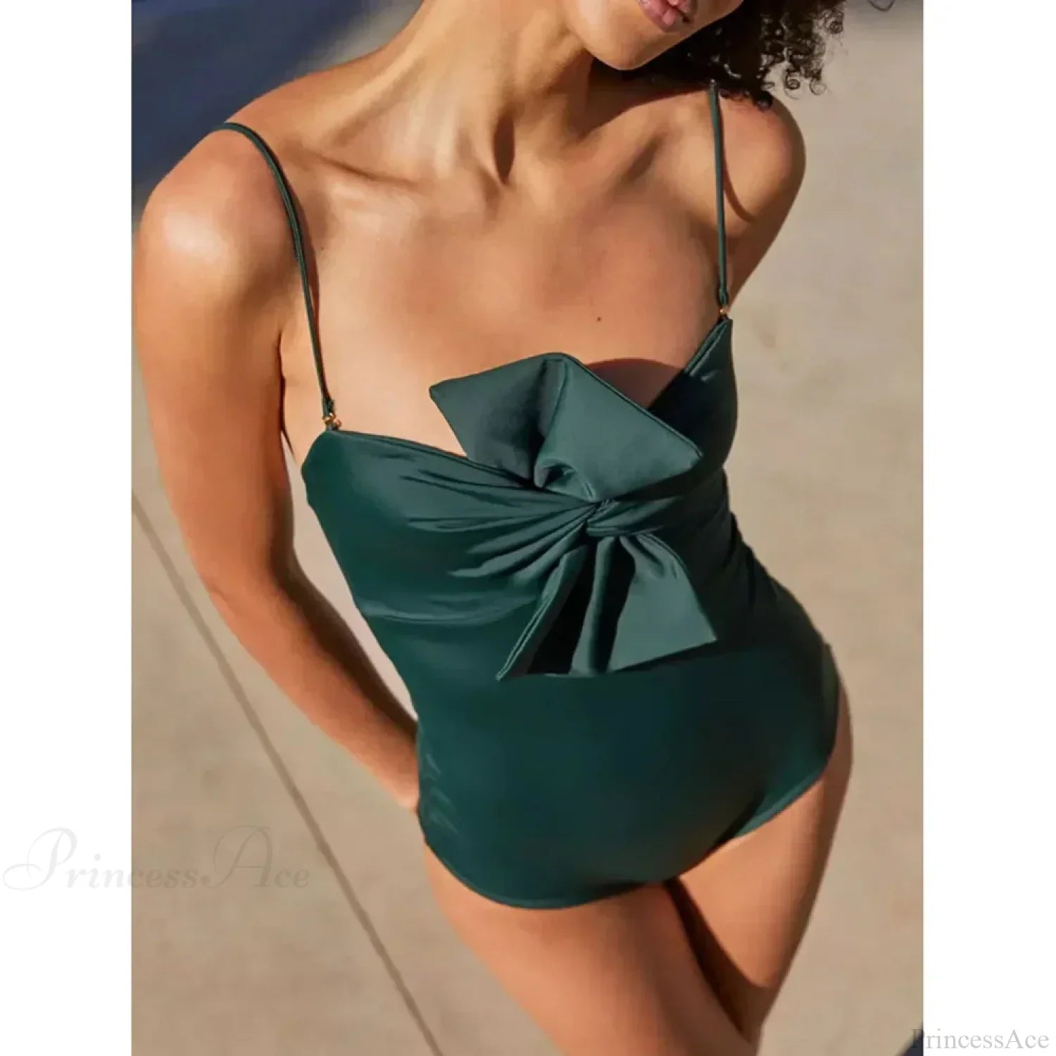 Micro Monokini Lace Stripe One Piece image 5