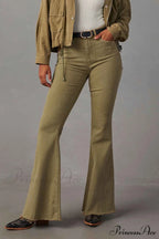 Mid Retro Flared Denim Rise Jeans image 1