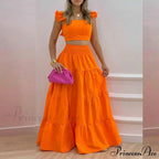 Mid Waist Swing Skirt and Career Two Piece Dress Suit image 3