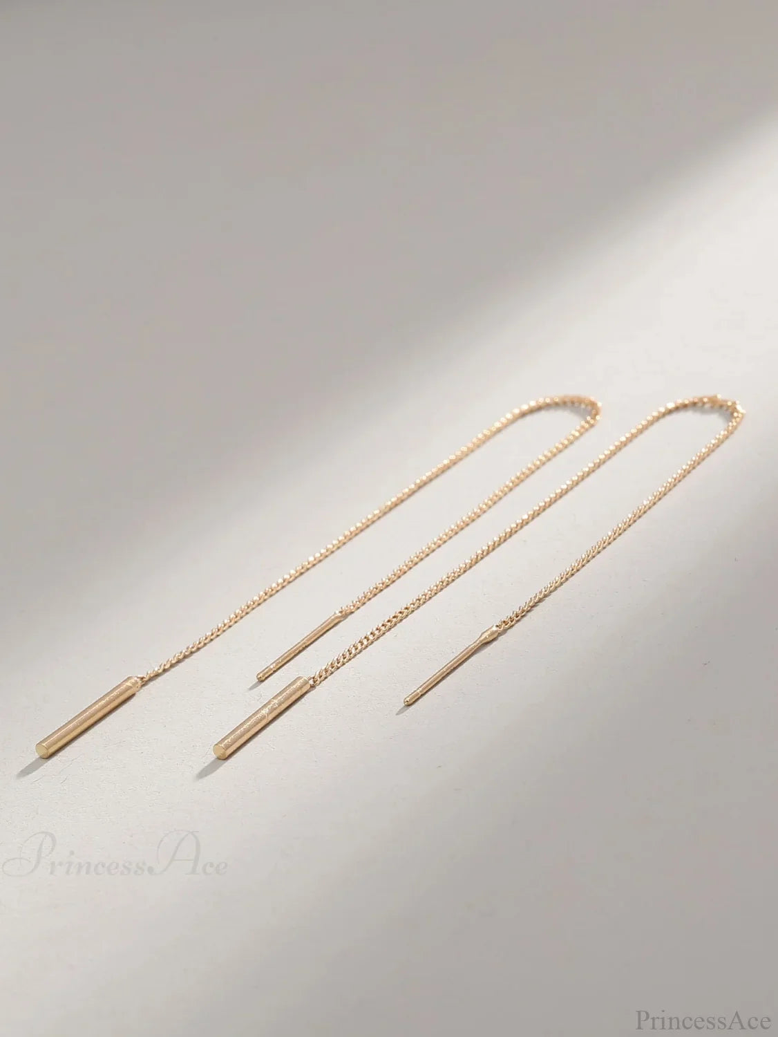 Minimalist Threader Earrings image 4