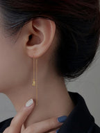 Minimalist Threader Earrings image 7