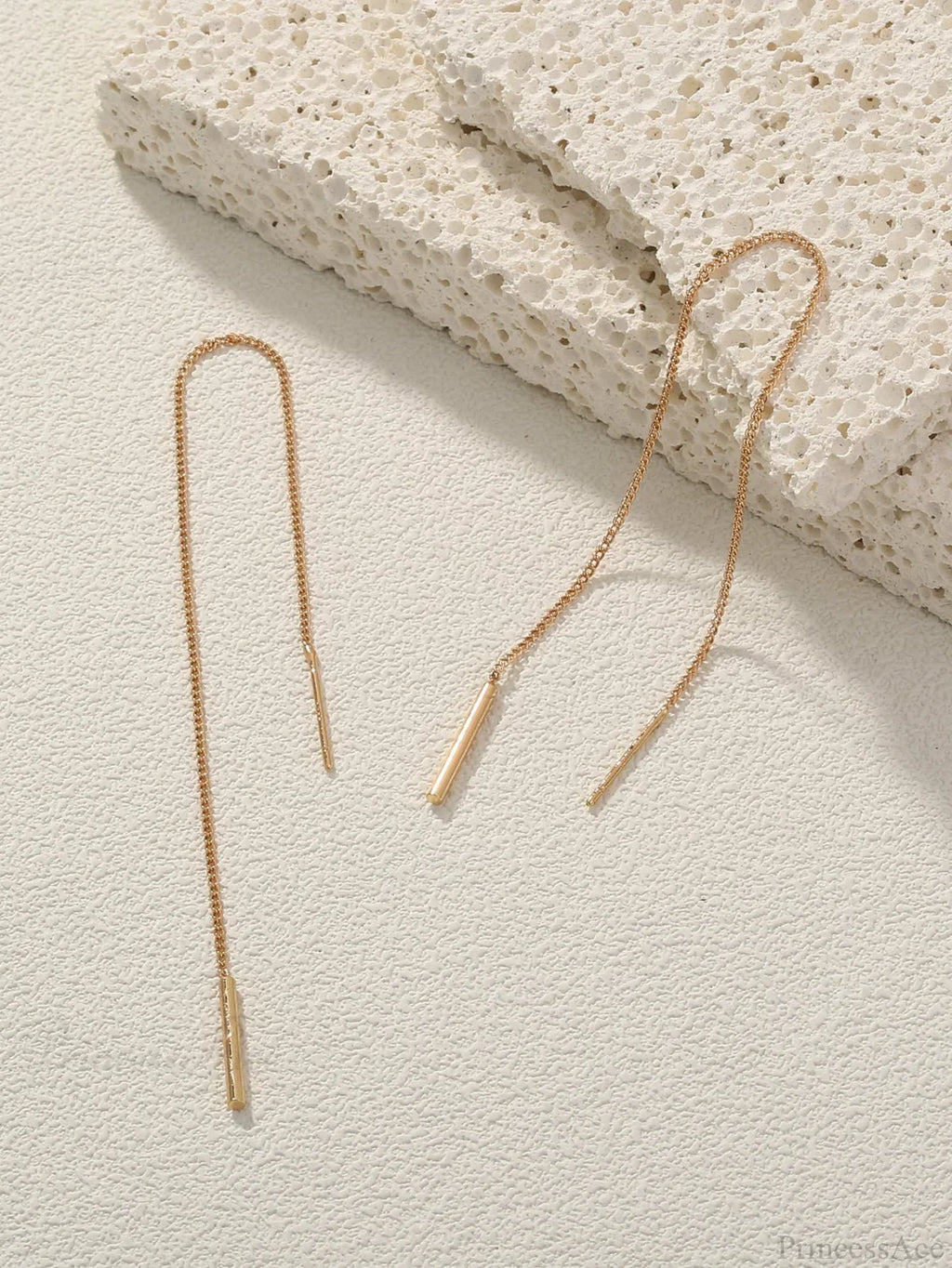 Minimalist Threader Earrings image 2