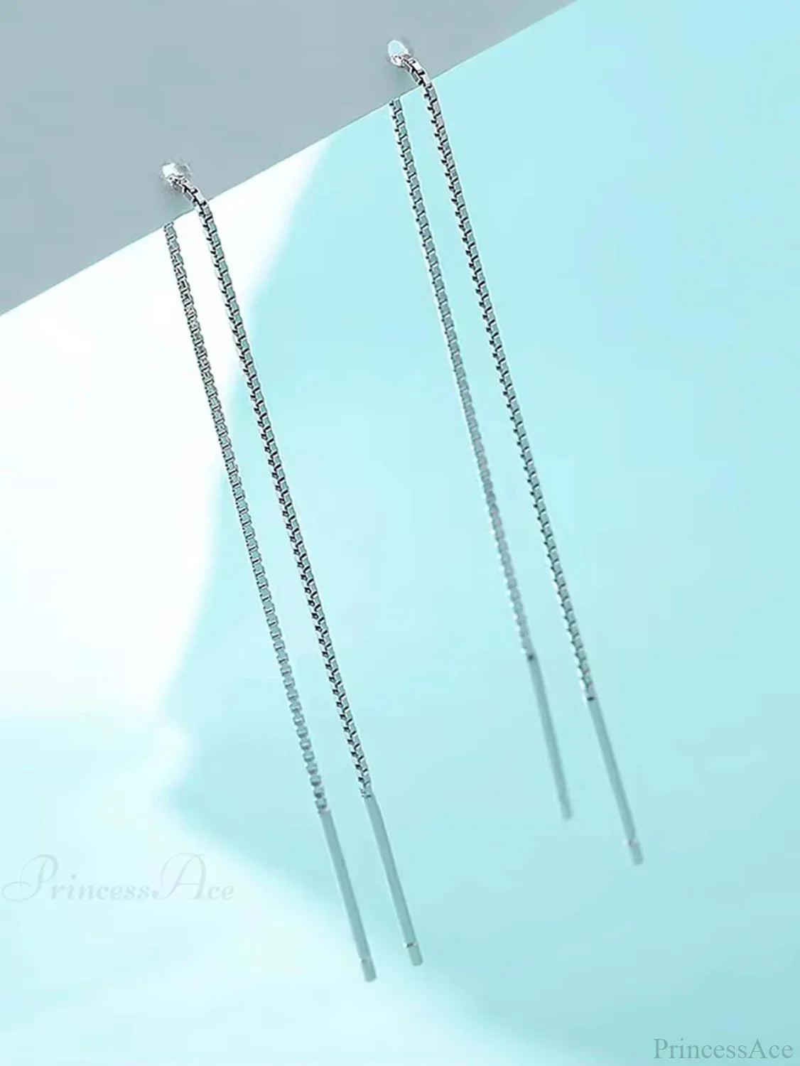 Minimalist Threader Earrings image 10