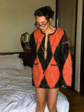 Mohair Contrast Pocket Loose Cardigan image 1