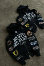 Motorcycle Style Graphic Hoodie image 4