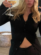 Multicolor Slim Knitwear Cardigan image 3
