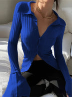 Multicolor Slim Knitwear Cardigan image 2