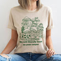 Mushroom Lover Vintage Fungi T-shirt image 1