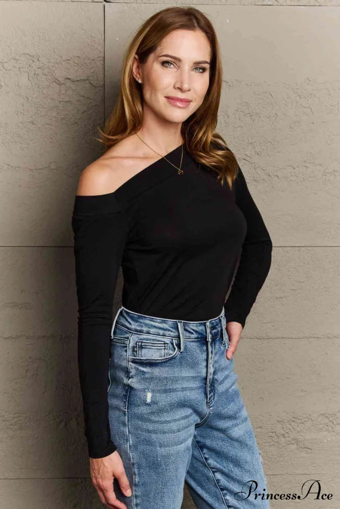 Neck Fall Arm You - Top Asymmetrical For Full Long Culture Code Size image 3