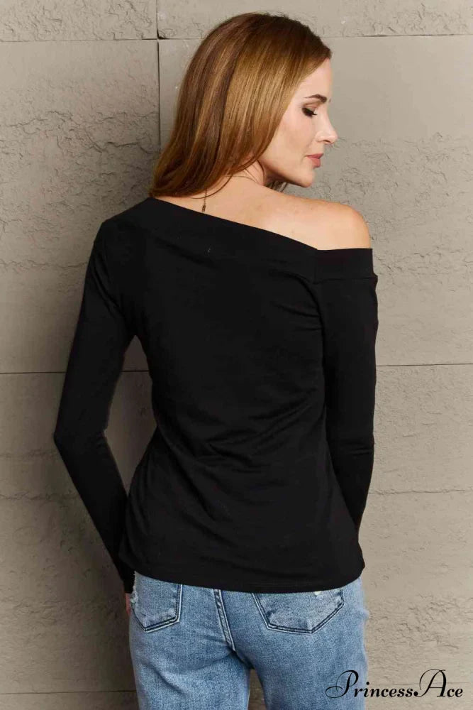 Neck Fall Arm You - Top Asymmetrical For Full Long Culture Code Size image 2