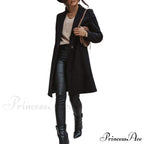 New Arrival Casual Pocket Lapel Overcoat image 6