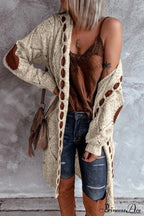 New Hot Selling Long-Sleeved Cardigan Sweater image 3