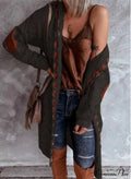 New Hot Selling Long-Sleeved Cardigan Sweater image 8