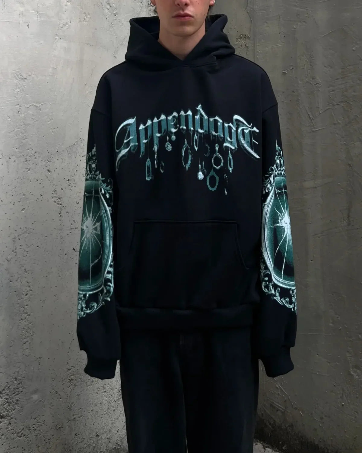 New Printing Loose Hoodie image 1