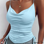 New Sexy Strap Basic Tops image 6