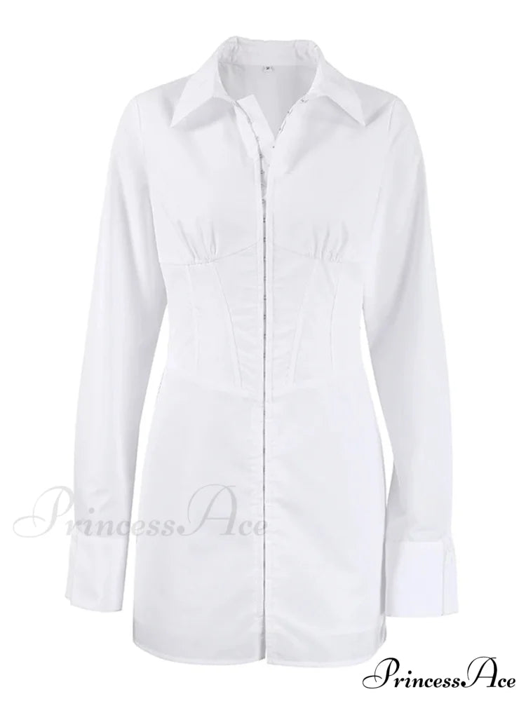 NORA Elegant SHIRT DRESS image 5