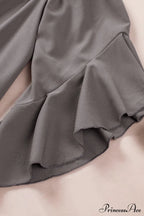 Off-Shoulder Blouse Tie with Hem image 6