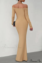 Off Shoulder Fishtail Dress image 8