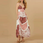 Off-Shoulder Pleated Floral Dress image 1