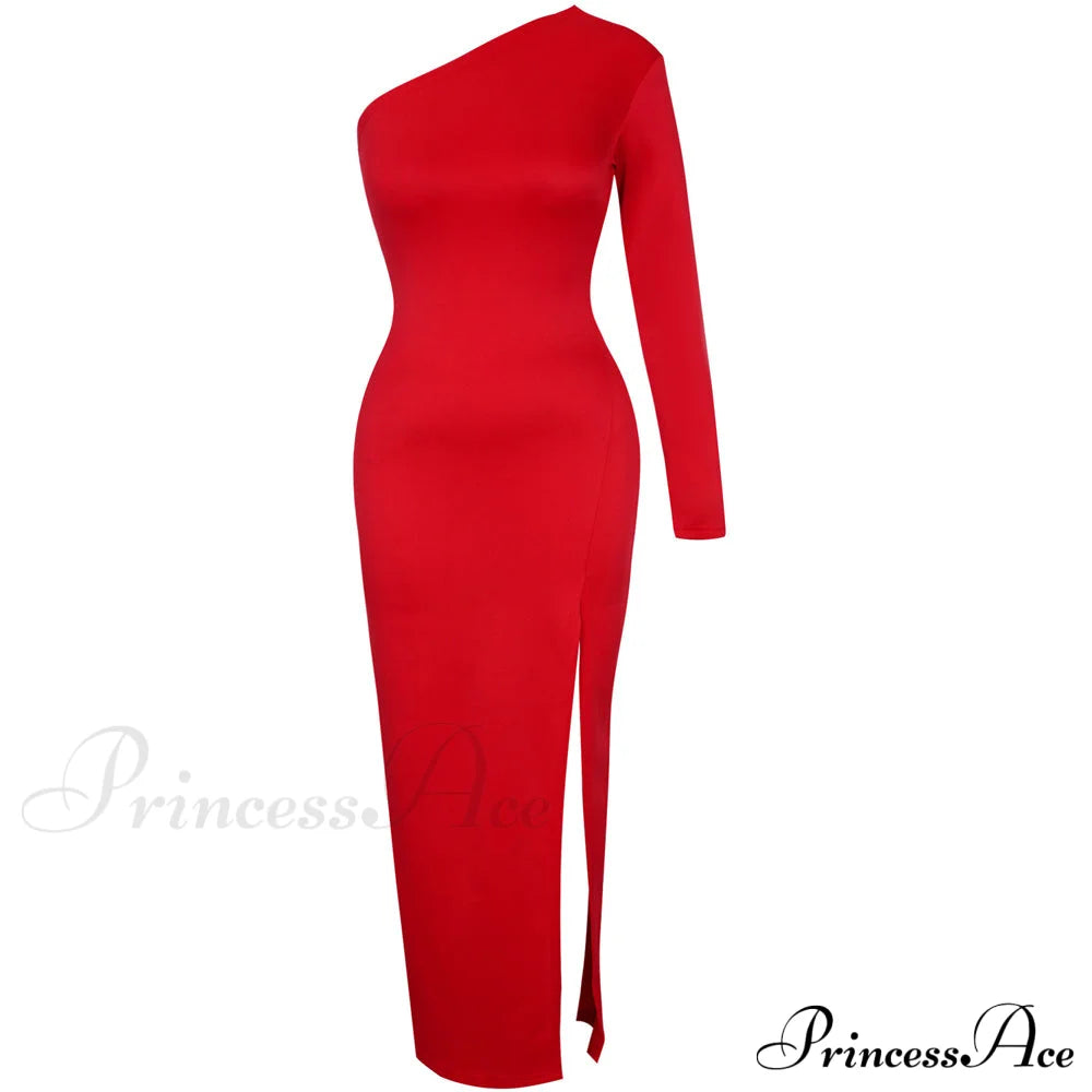 One Full-Length Warm-Season Women's Elegant Gown Shoulder - Black image 9