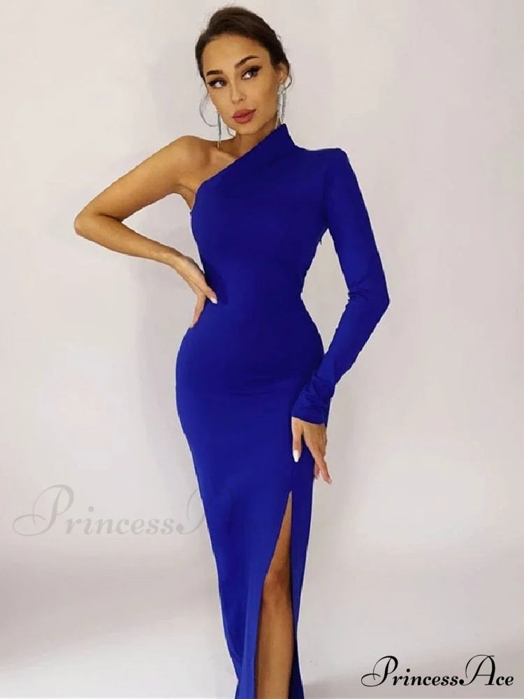 One Full-Length Warm-Season Women's Elegant Gown Shoulder - Black image 7