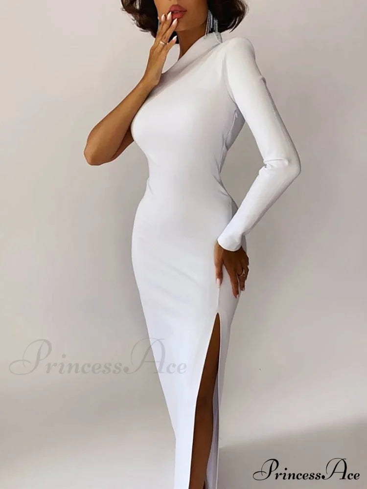 One Full-Length Warm-Season Women's Elegant Gown Shoulder - Black image 6