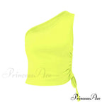One Shoulder Cami Tie with Detail image 12