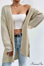 Open Mid-Length Front Cardigan image 1