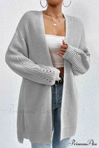 Open Mid-Length Front Cardigan image 10
