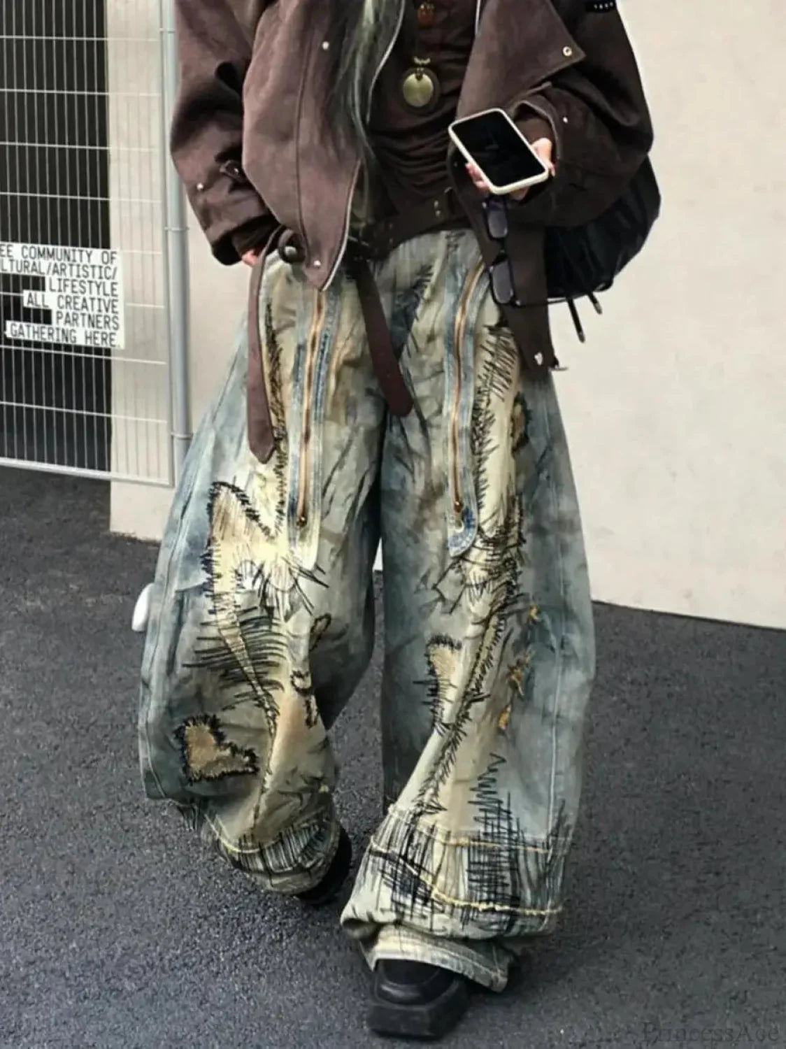 Ornamented Gothic Ruin Trouser image 5