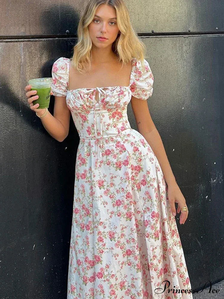 Lace Backless Bodycon Maxi Dress image 1