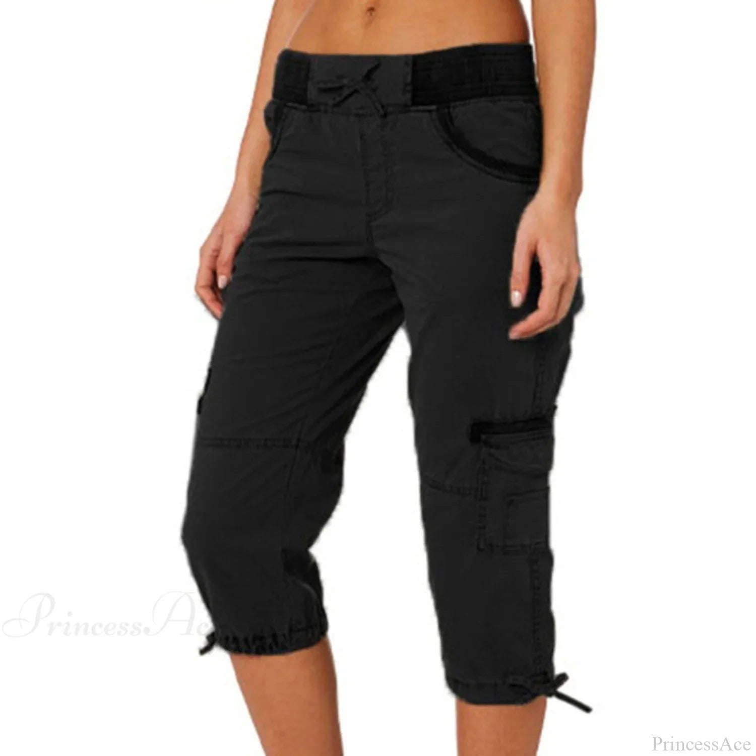 Overalls Thin Loose Cargo Shorts Pantalones image 7