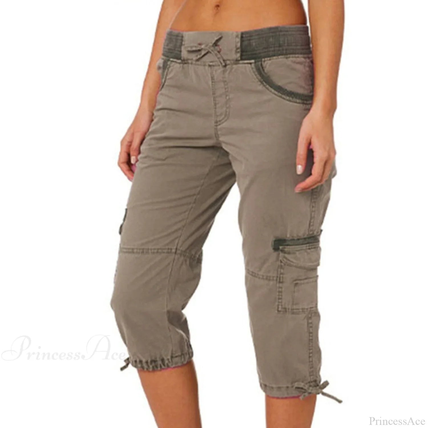 Overalls Thin Loose Cargo Shorts Pantalones image 8