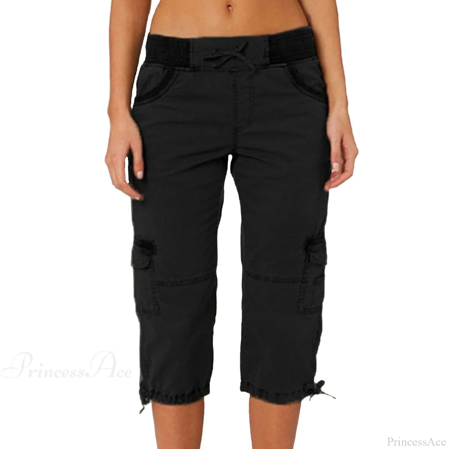 Overalls Thin Loose Cargo Shorts Pantalones image 2