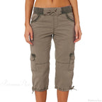 Overalls Thin Loose Cargo Shorts Pantalones image 3