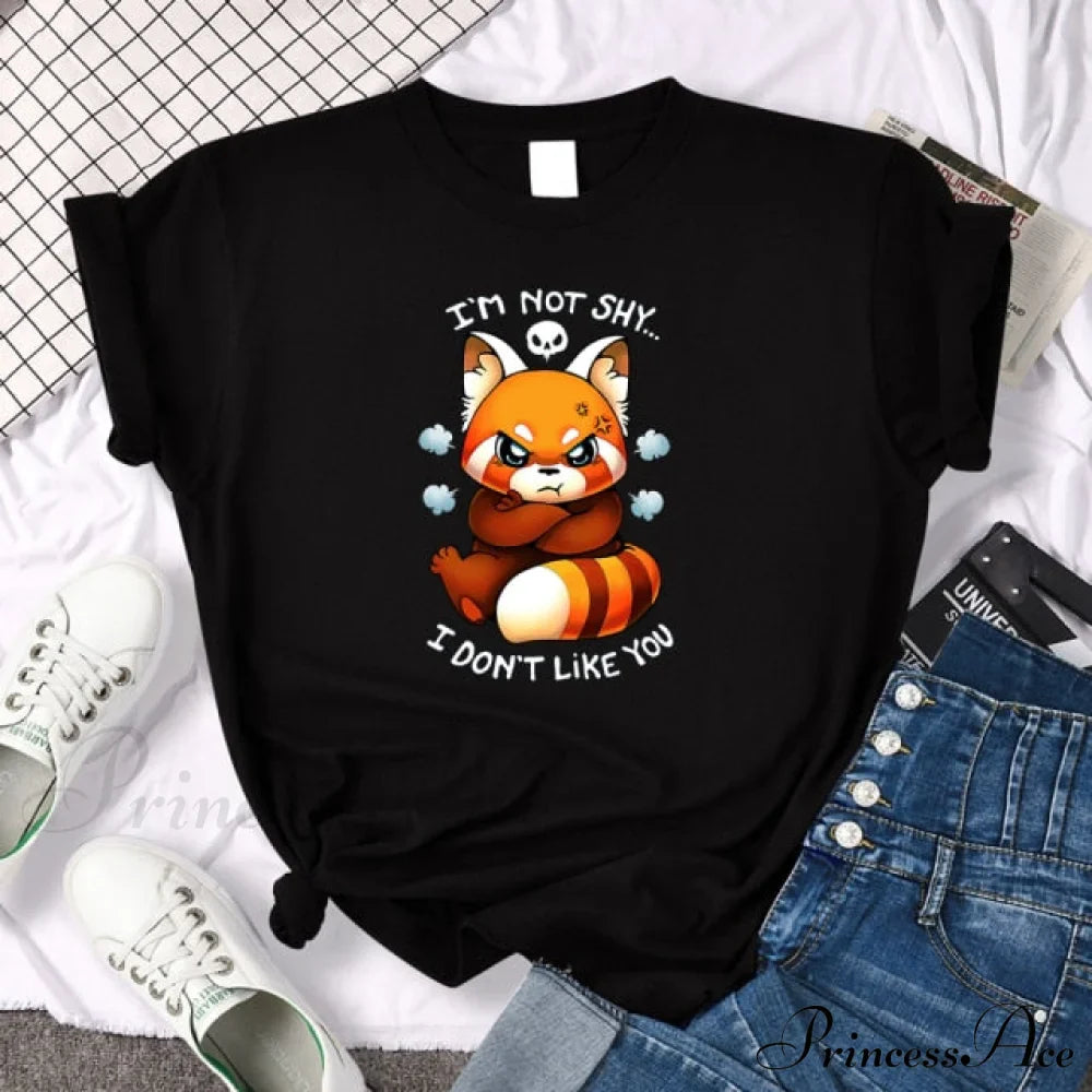 Oversize Fashion Clothing Funny Korean Style T-Shirts image 24