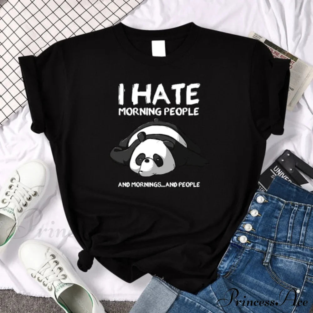 Oversize Fashion Clothing Funny Korean Style T-Shirts image 35